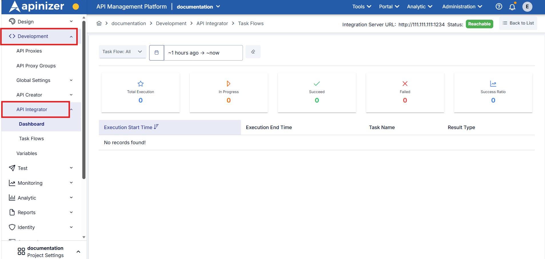 API Integrator Access