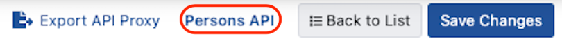 Link from API Proxy to DB-2-API