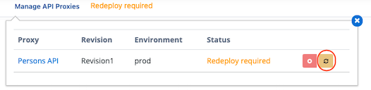 Redeploy screen