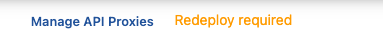 Redeploy notification
