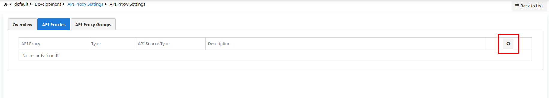 API Proxy Ayarları Ekleme 1