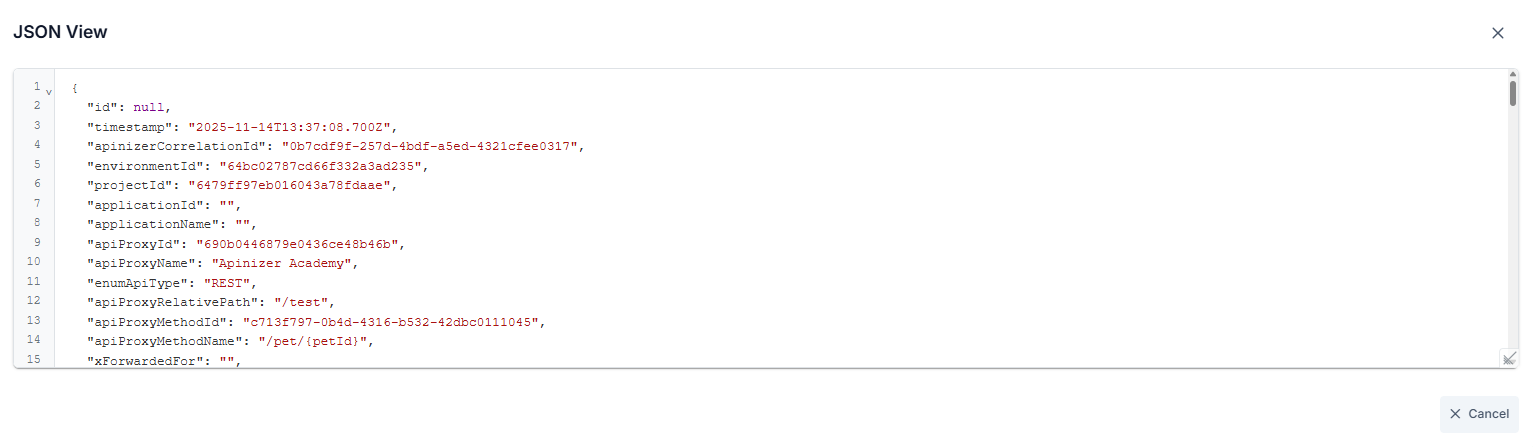 JSON Dialog