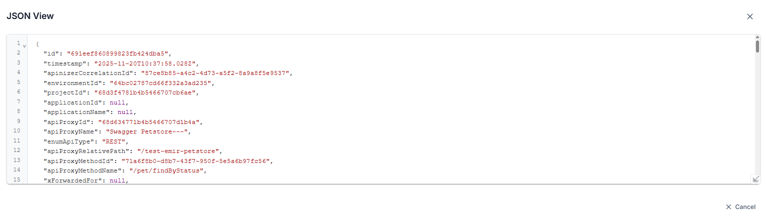 JSON Dialog