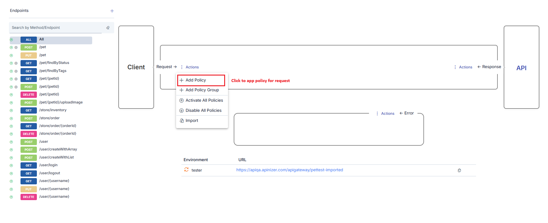 Add Policy