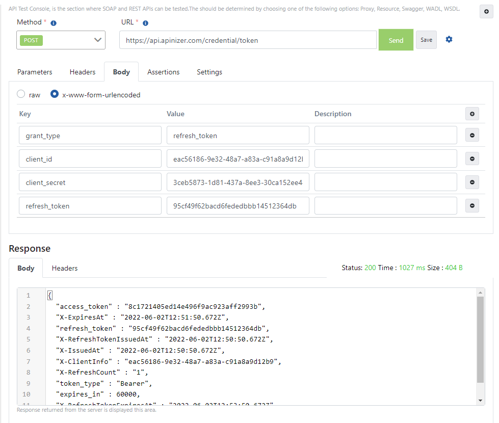 ACL OAuth2 Refresh Token Refresh