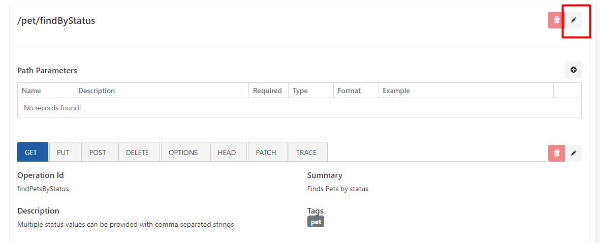 Editing Path