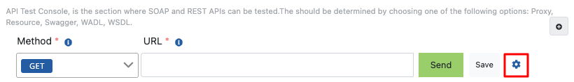 Test Helper butonu