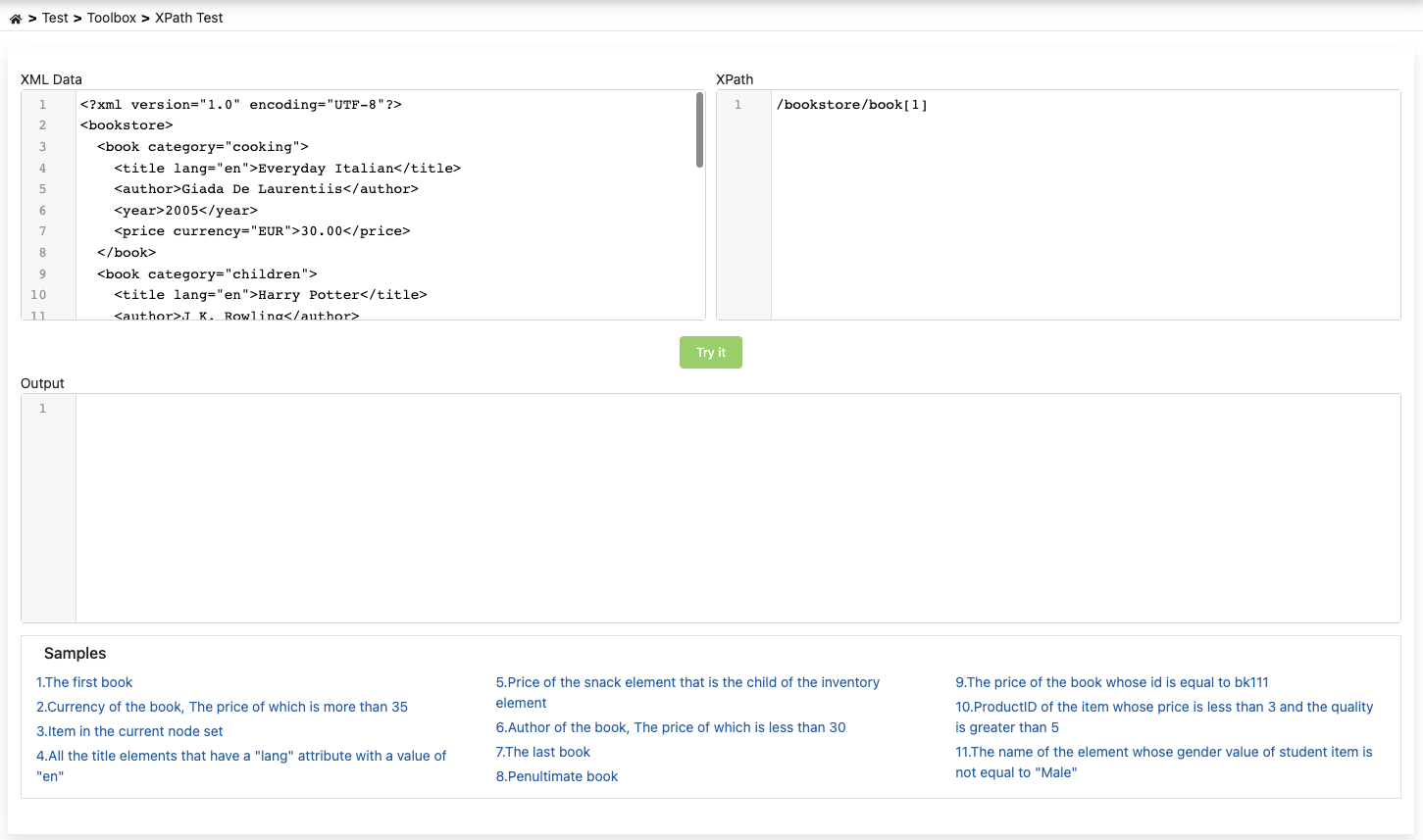 XPath Test