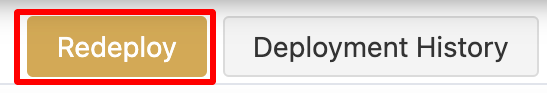 Redeploy Button