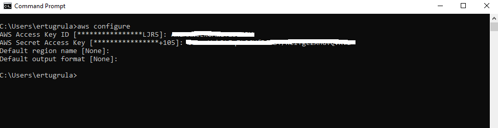 AWS CLI Access Key