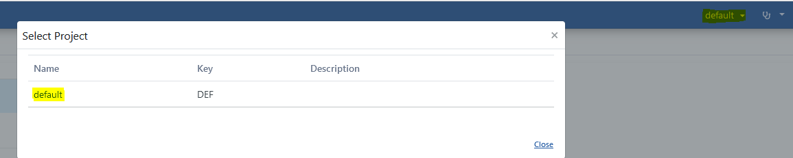 API Proxy Proje Seçimi