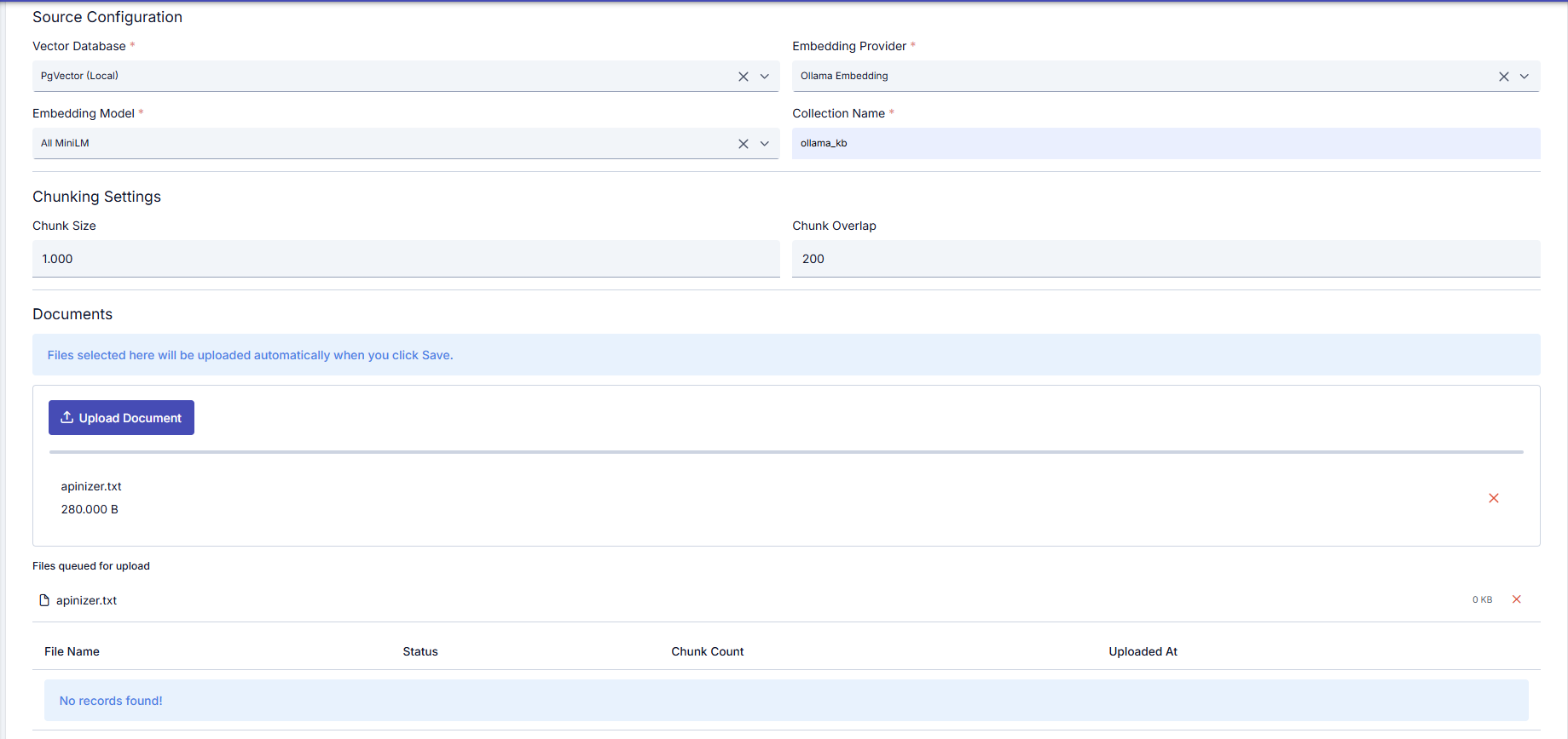 Knowledge Base Create