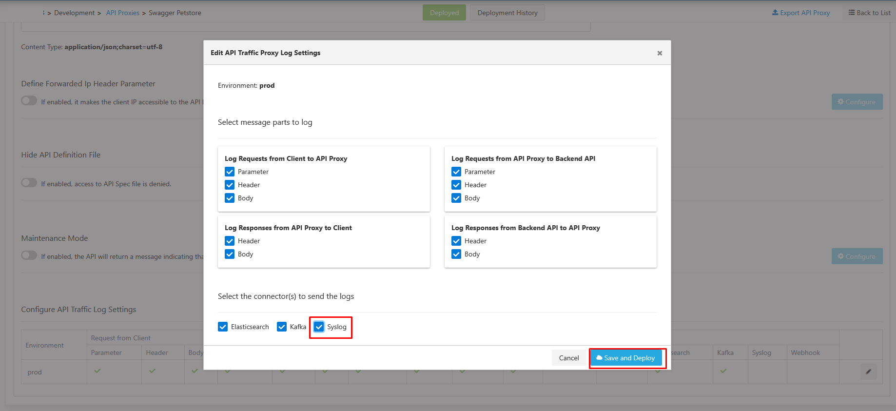 Adding Syslog Connector