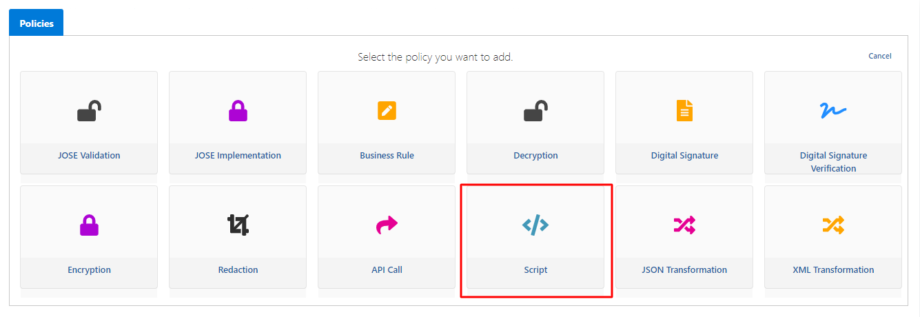 Policy Order