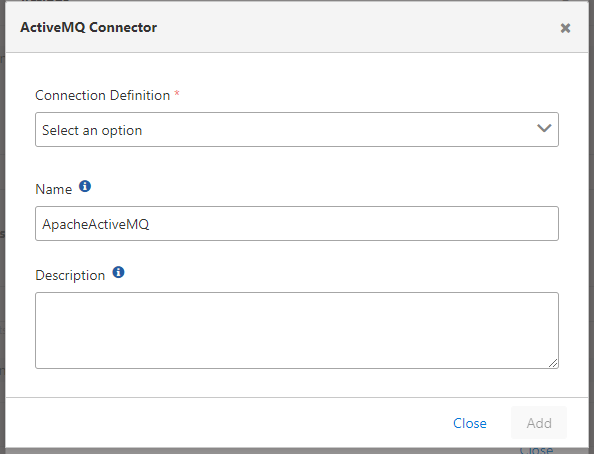 ActiveMQ Connector Konfigürasyonu